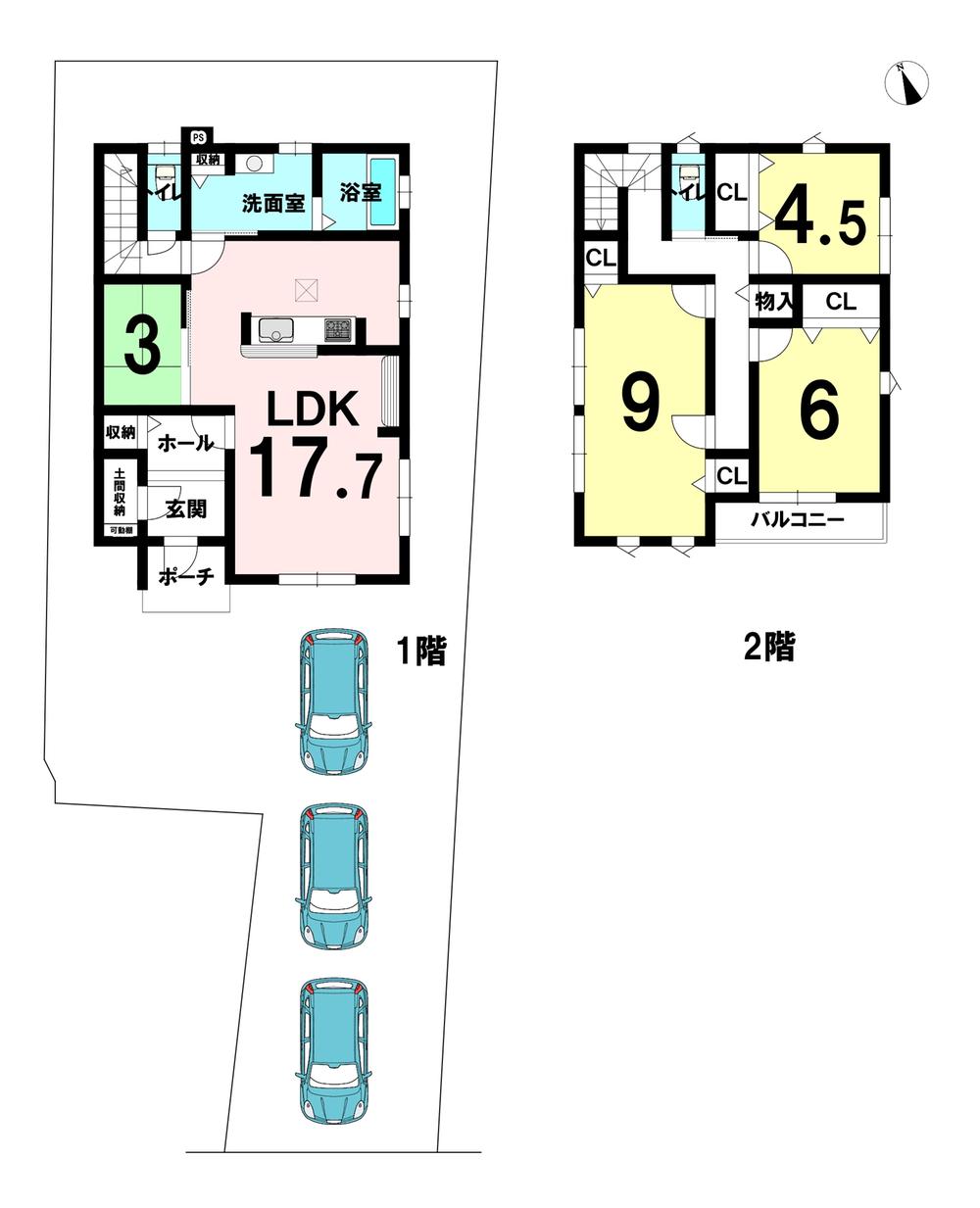 石作北浦（甚目寺駅） 2498万円