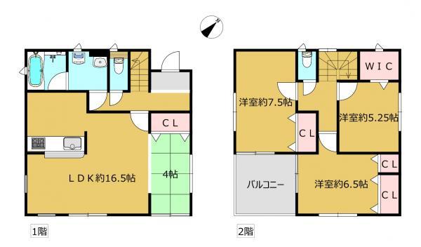 大字豊田（川越富洲原駅） 2899万円