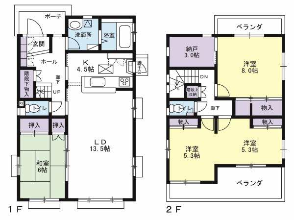 西岩田２（運動公園前駅） 2680万円