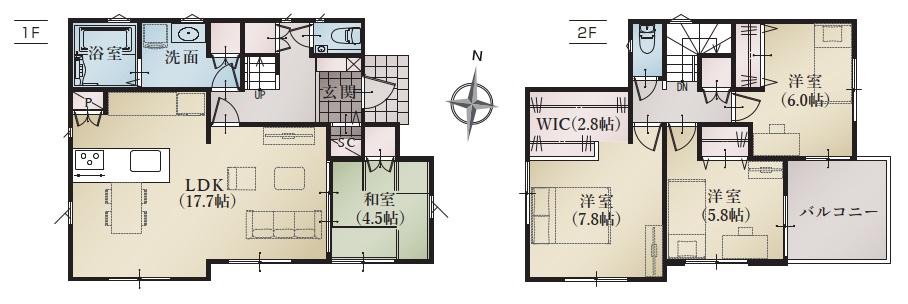 ■富士市岩本10期　新築戸建て　全2棟