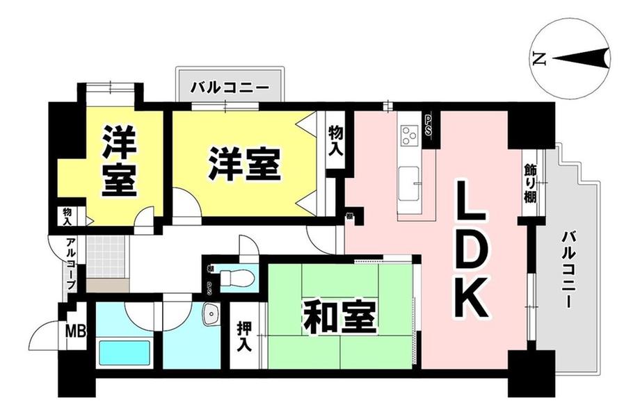 エスポア岐阜壱番館 手力駅 歩9分