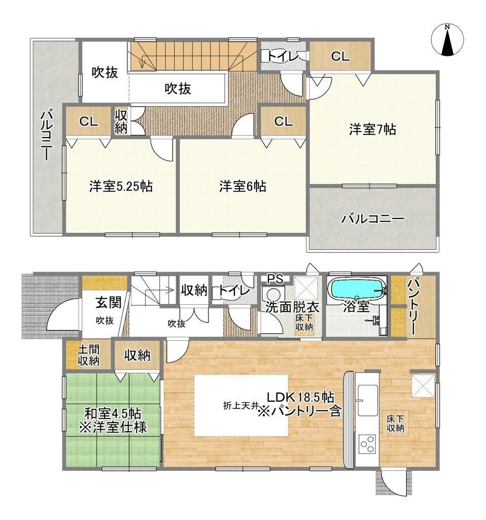 中央区篠原町　新築戸建　1号棟