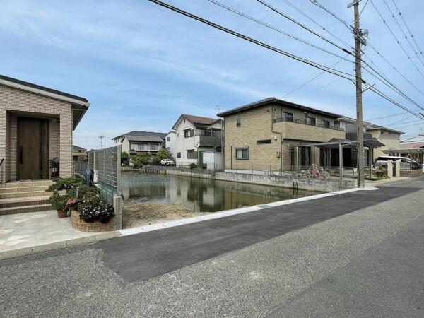 あま市新居屋の宅地