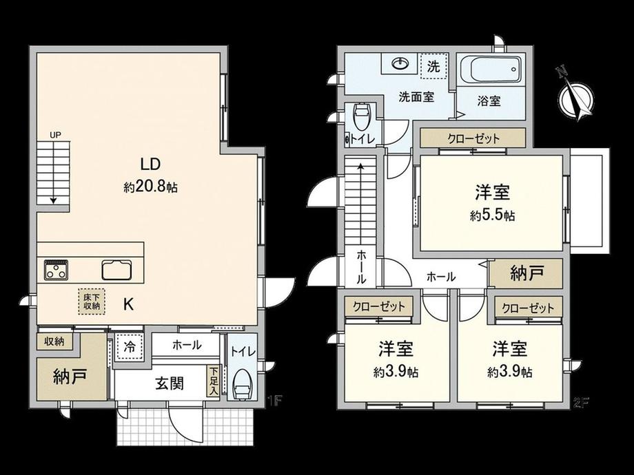 平戸橋町永和（猿投駅） 3980万円