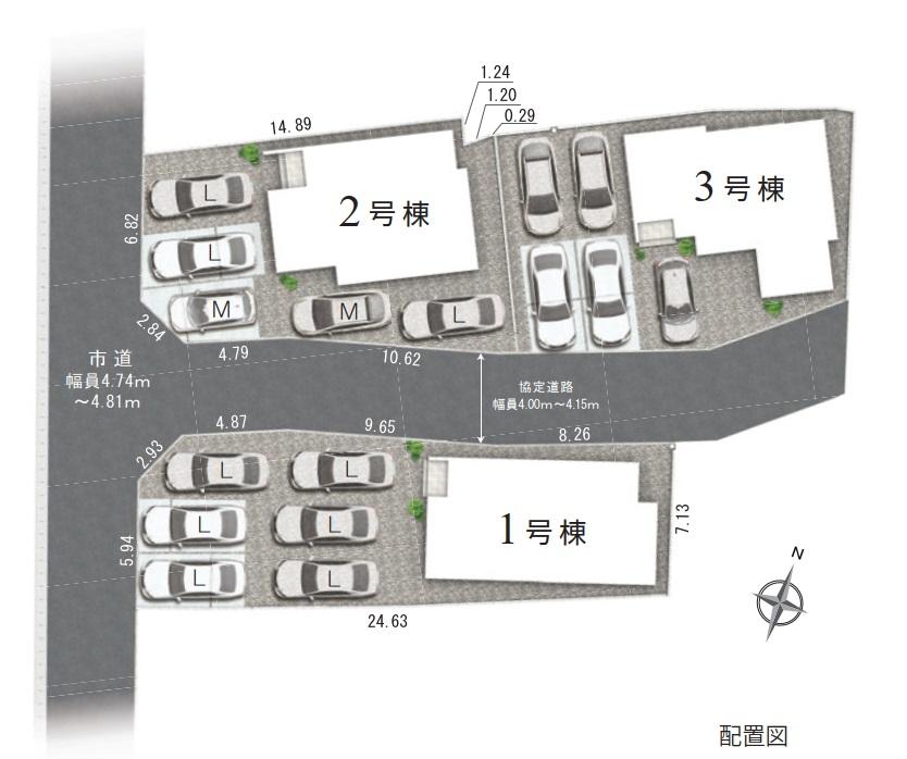 ■富士市富士岡12期　新築戸建て　全3棟