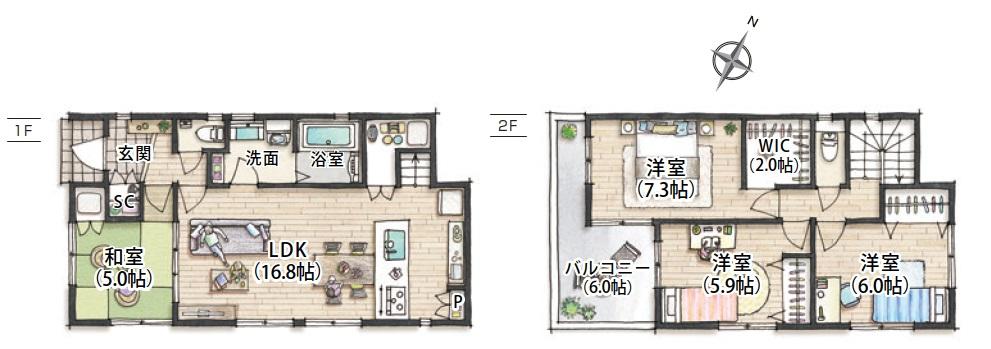 ■富士市富士岡12期　新築戸建て　全3棟