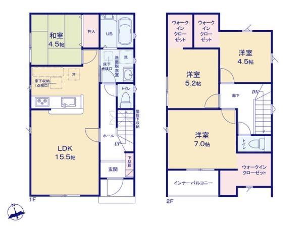 長太栄町２（長太ノ浦駅） 2180万円・2280万円