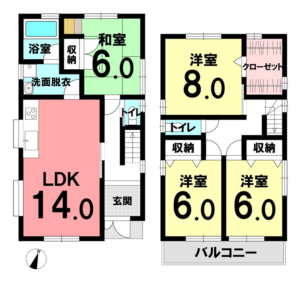 平和町下前浪（勝幡駅） 2150万円