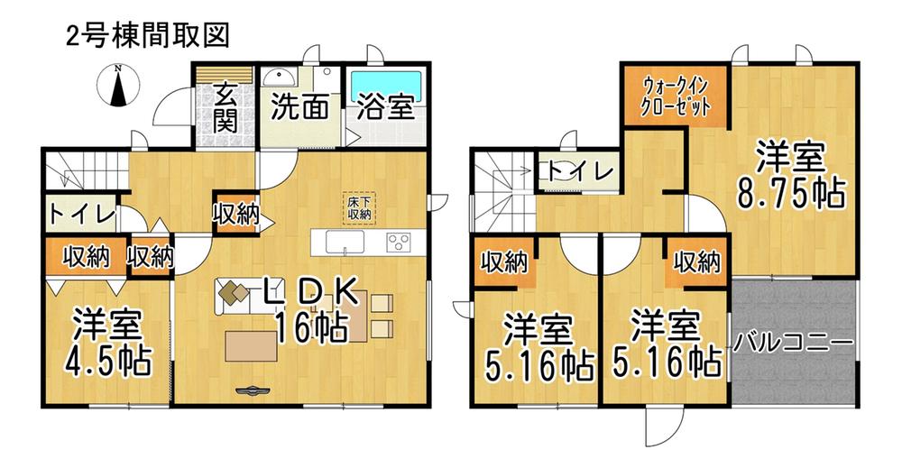 リーブルガーデン常滑市新浜町4丁目第3　2～3号棟