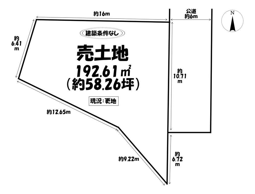 土地　岡崎市井田町字茨坪