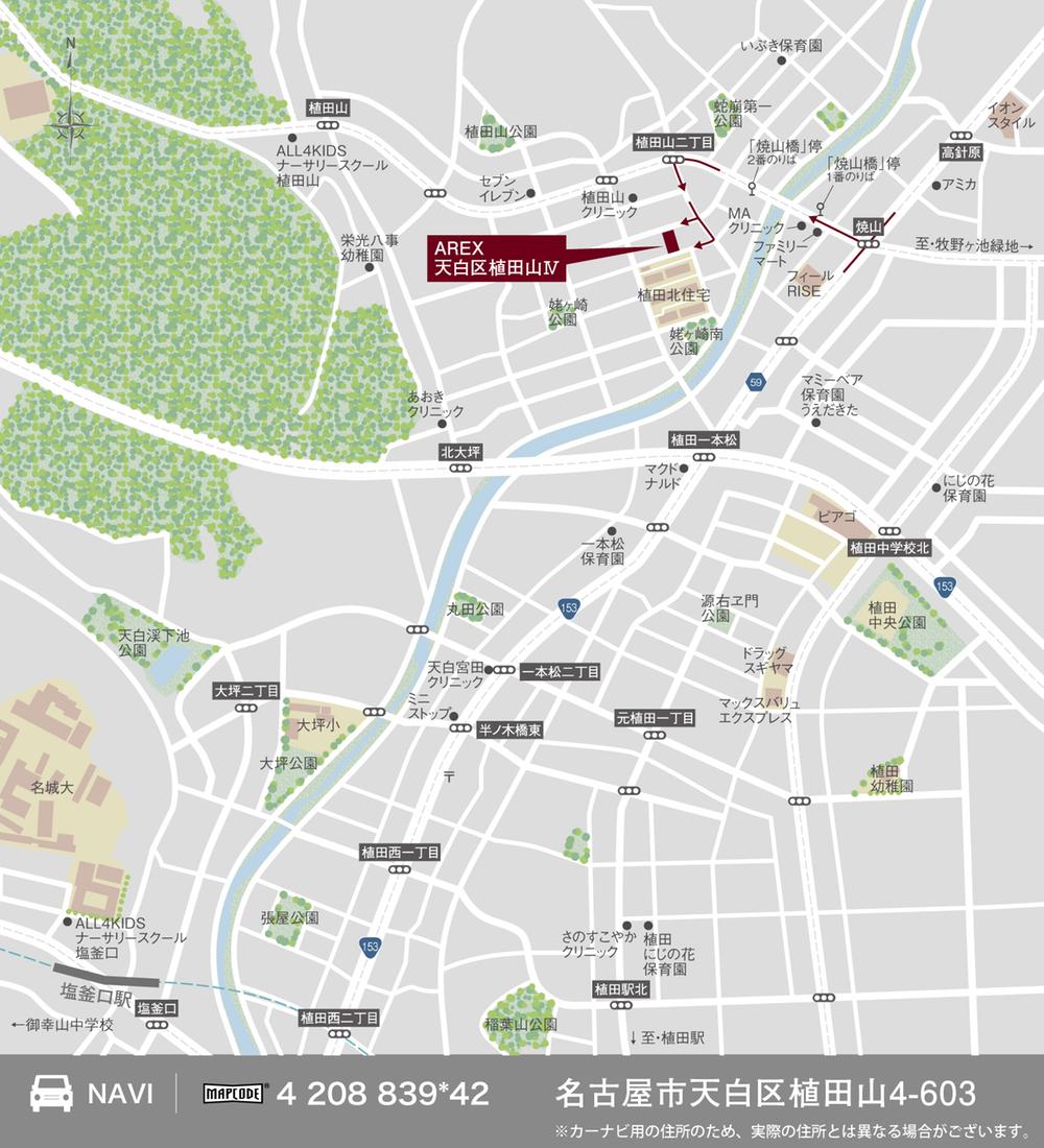 愛知県第一区 名古屋並熱田全図 全 【明治11年 古地図】(木村