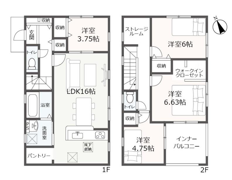 ■富士市中野　新築戸建て　全2棟