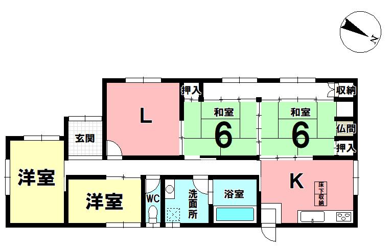 山綱町字中野（本宿駅） 2480万円