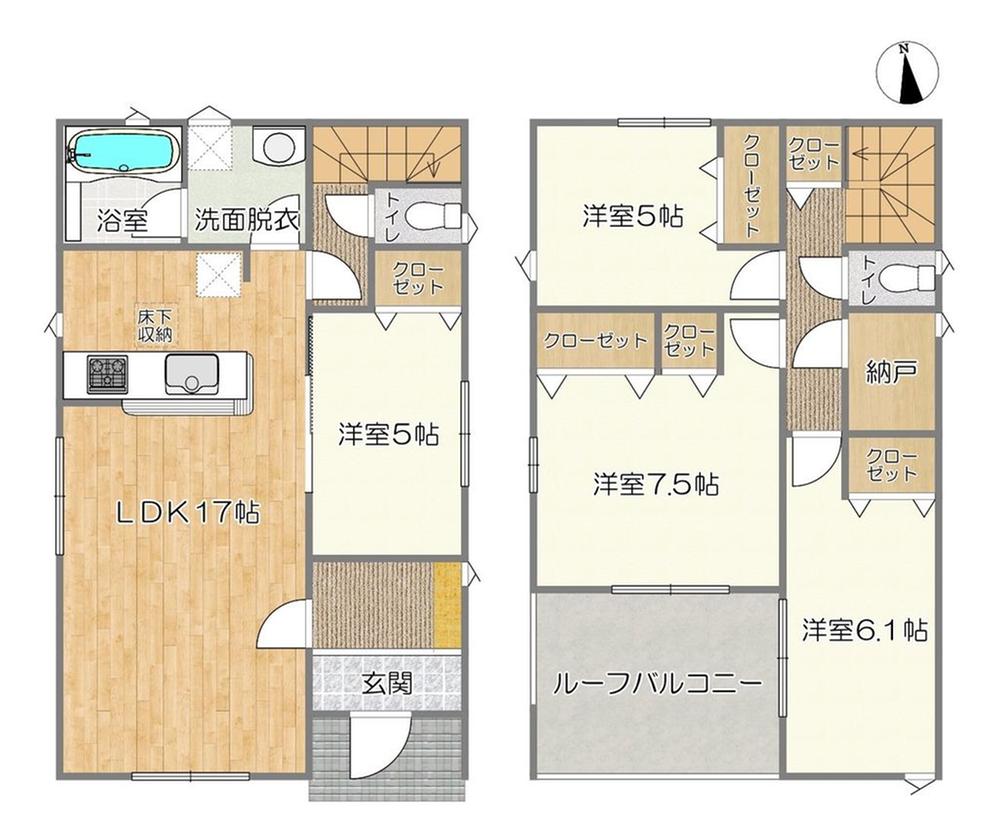 中央区小沢渡町第1　新築戸建　2号棟