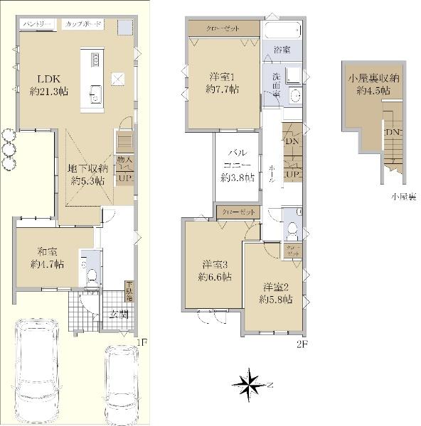 東味鋺２（味鋺駅） 4180万円