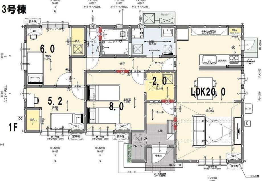 新築戸建 可児市下恵土字助太郎　全４棟　3号棟