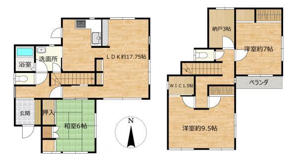 梅が丘南５番町（名張駅） 1499万円