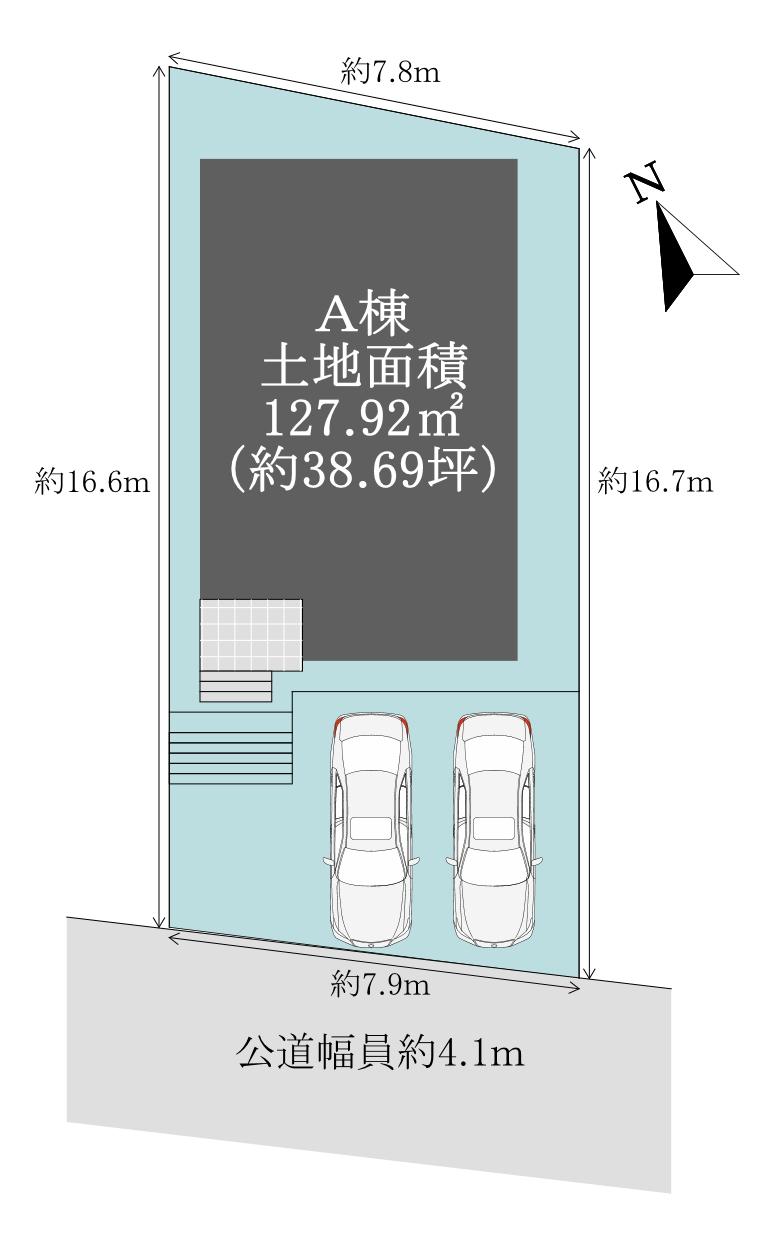 ARCASA　東海市加木屋町陀々法師　全1棟