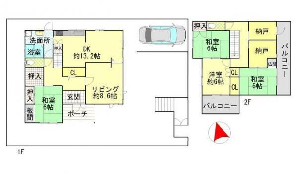 百合が丘西２番町（名張駅） 1099万円