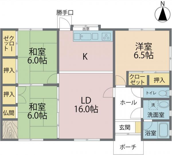detached 岐阜県可児市虹ケ丘３