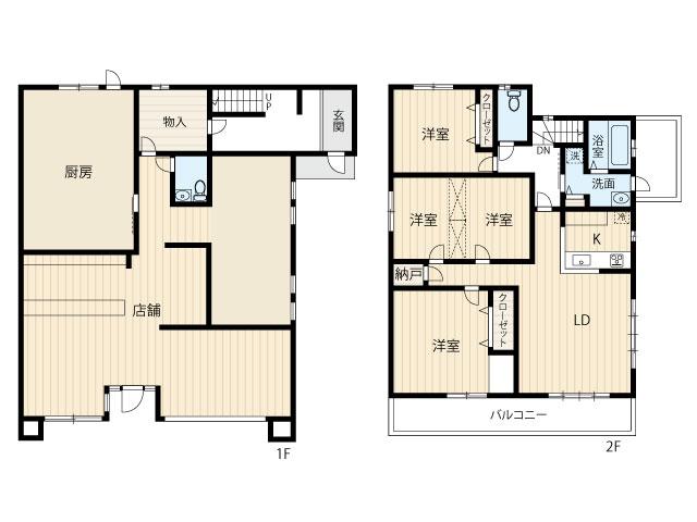 陣中町２（梅坪駅） 7250万円