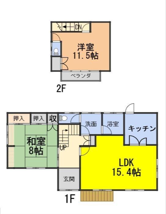 津保川台１ 1150万円