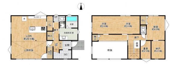 稲熊町字山神戸（北岡崎駅） 5490万円