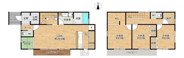 大平町字五位原（男川駅） 2990万円