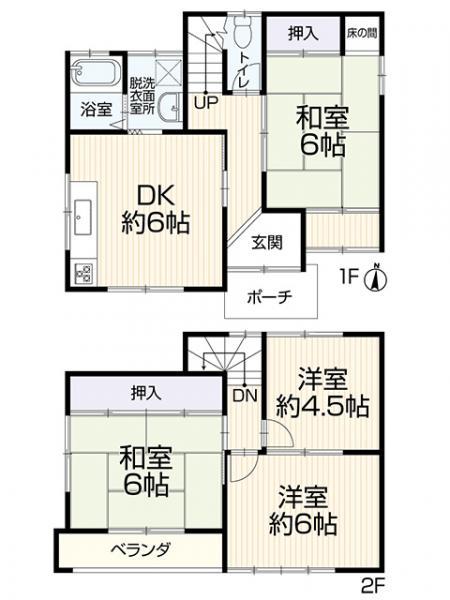 西日置２（山王駅） 1899万円