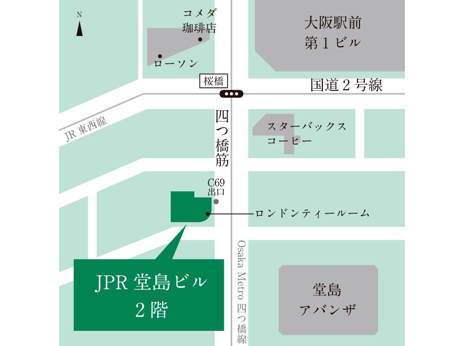 リビオ御堂筋あびこのモデルルーム案内図