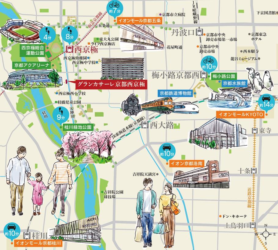 京都・町歩き 4K/京都散歩】京都市東山区祇園四条駅を街歩き Walking around