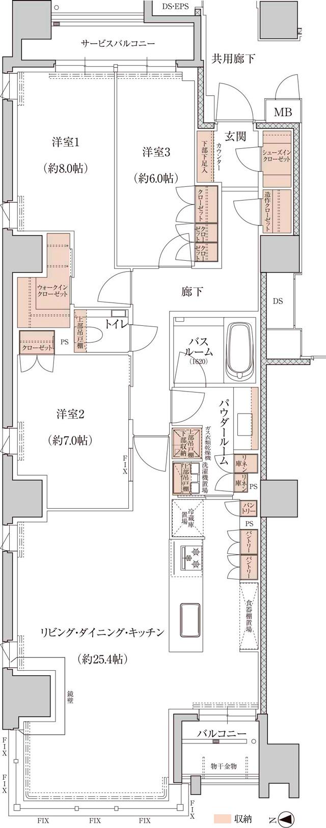 SUUMO】間取り図（A）詳細 - プレミスト京都 三条堀川 | 新築