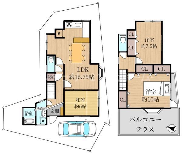 仁和寺本町５（大日駅） 1980万円