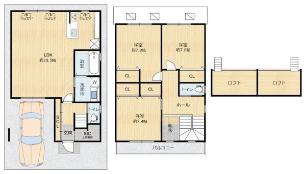 大久保町３（古川橋駅） 3680万円