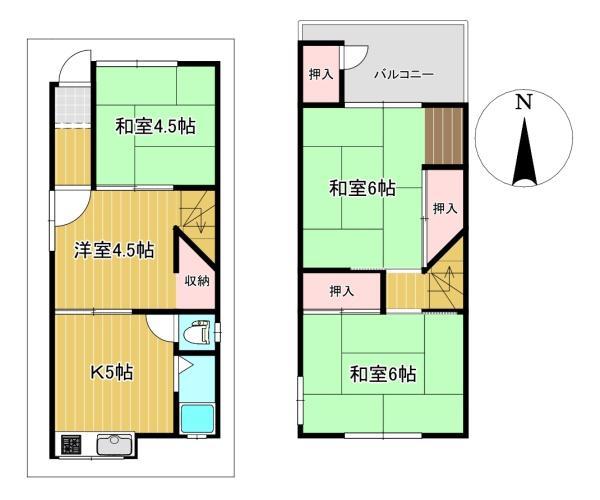 吉田２（河内花園駅） 680万円