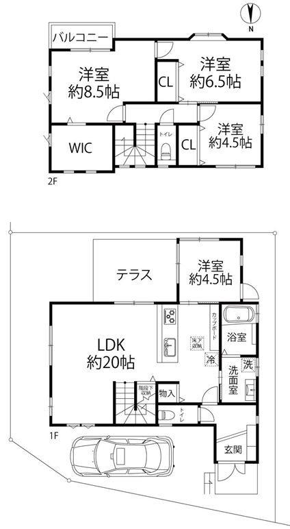 山手台新町１ 3490万円