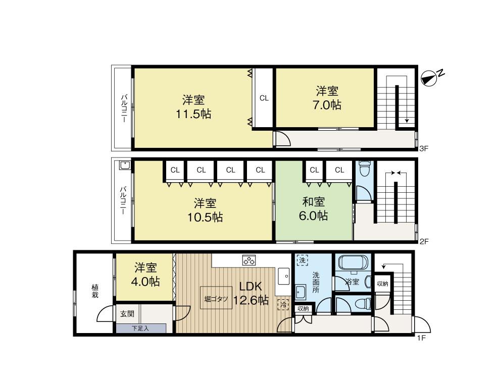 九条南３（九条駅） 6000万円