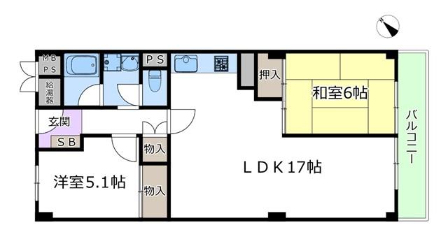 カネボウ三ツ池台マンション