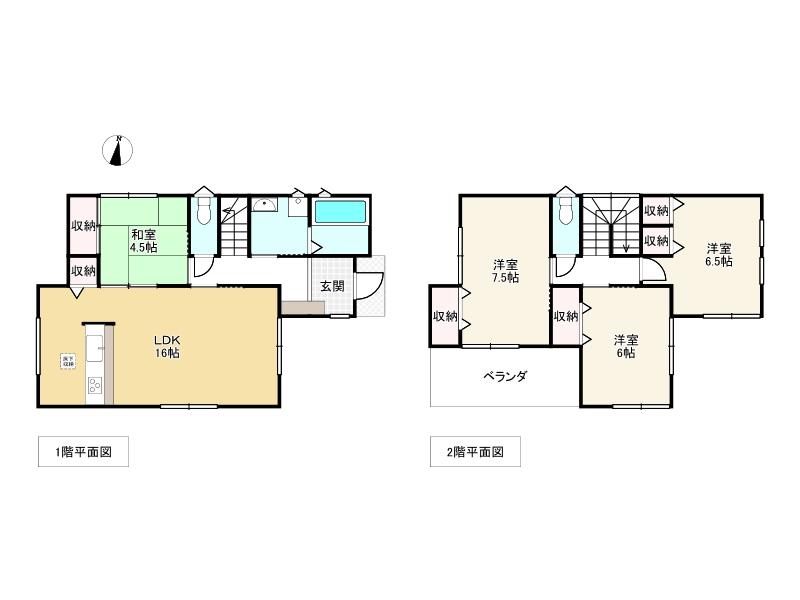 野口町北野（東加古川駅） 2580万円