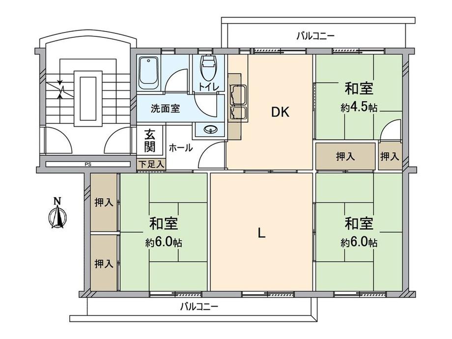 コスモハイツ池田　Ａ棟