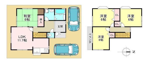 detached 奈良県香芝市畑５