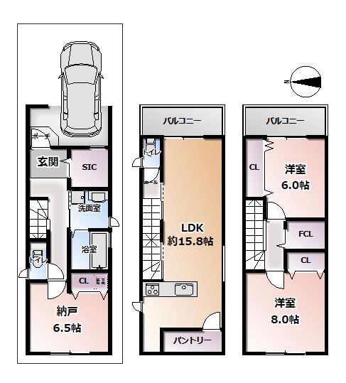 喜連２（喜連瓜破駅） 3380万円