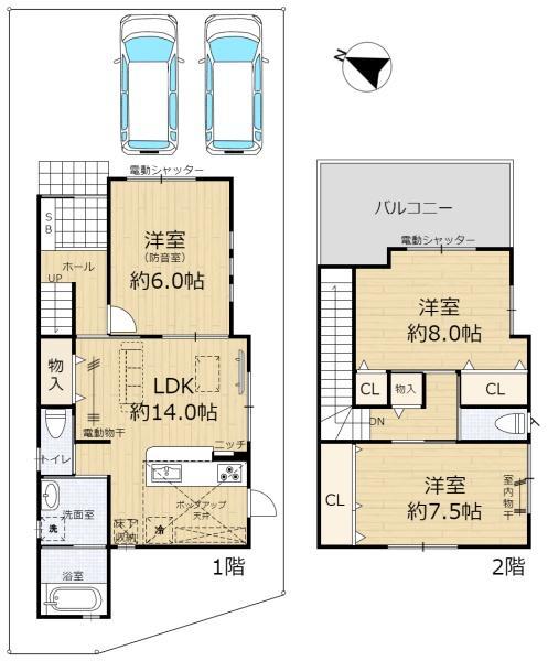 篠町馬堀向端（馬堀駅） 3760万円