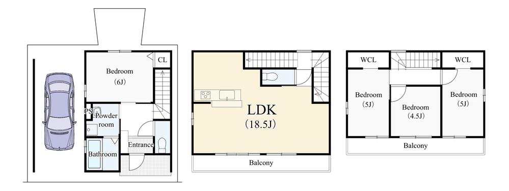 西京極大門町（西京極駅） 5148万円～5298万円