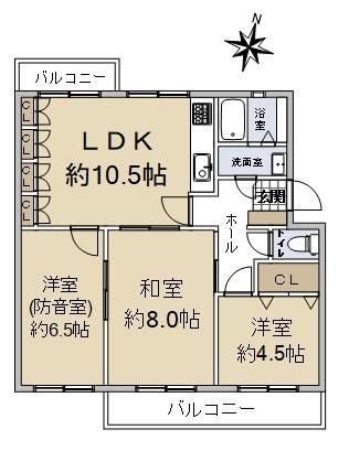 名谷１９団地８０号棟