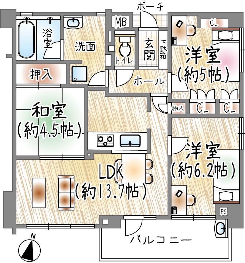 プラネ吹田山手町アーバンビュー