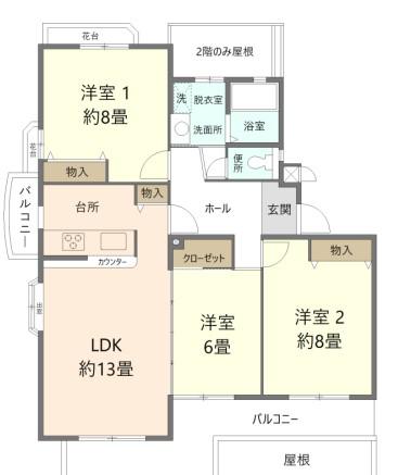 コンフォール学園緑が丘　11号棟