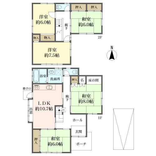 大枝北沓掛町３ 2980万円