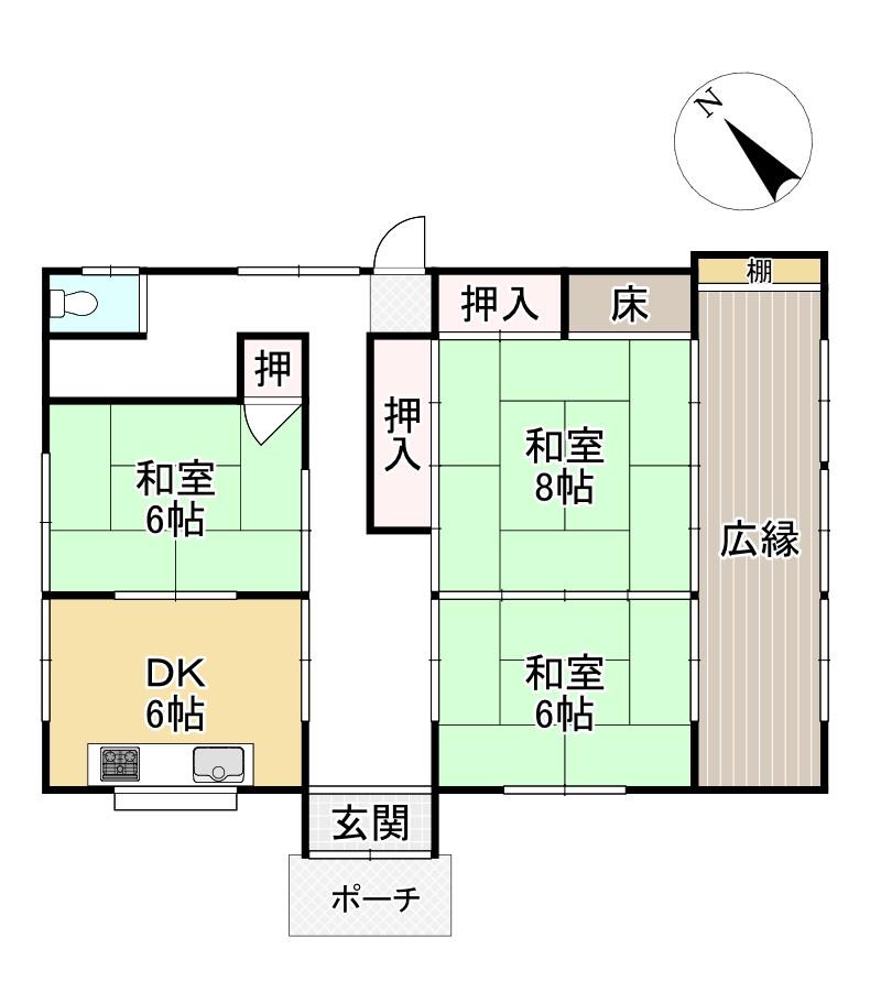 大字別所（日野駅） 580万円