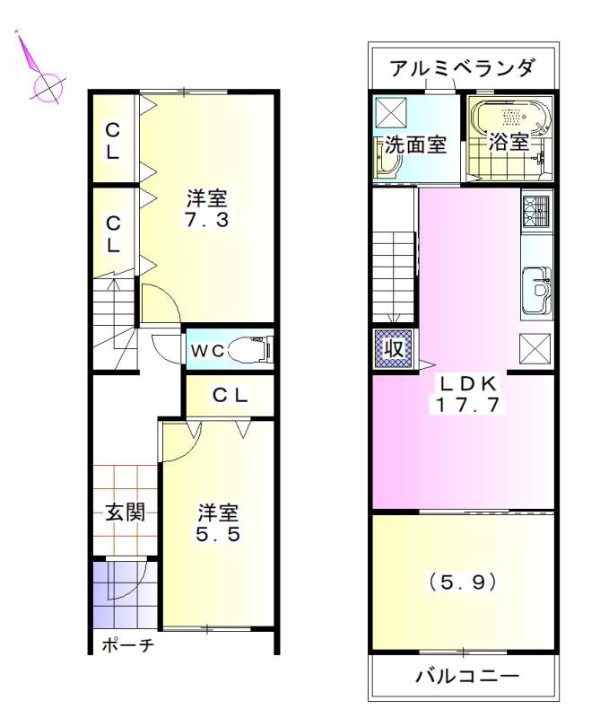 上賀茂中ノ河原町（二軒茶屋駅） 1230万円